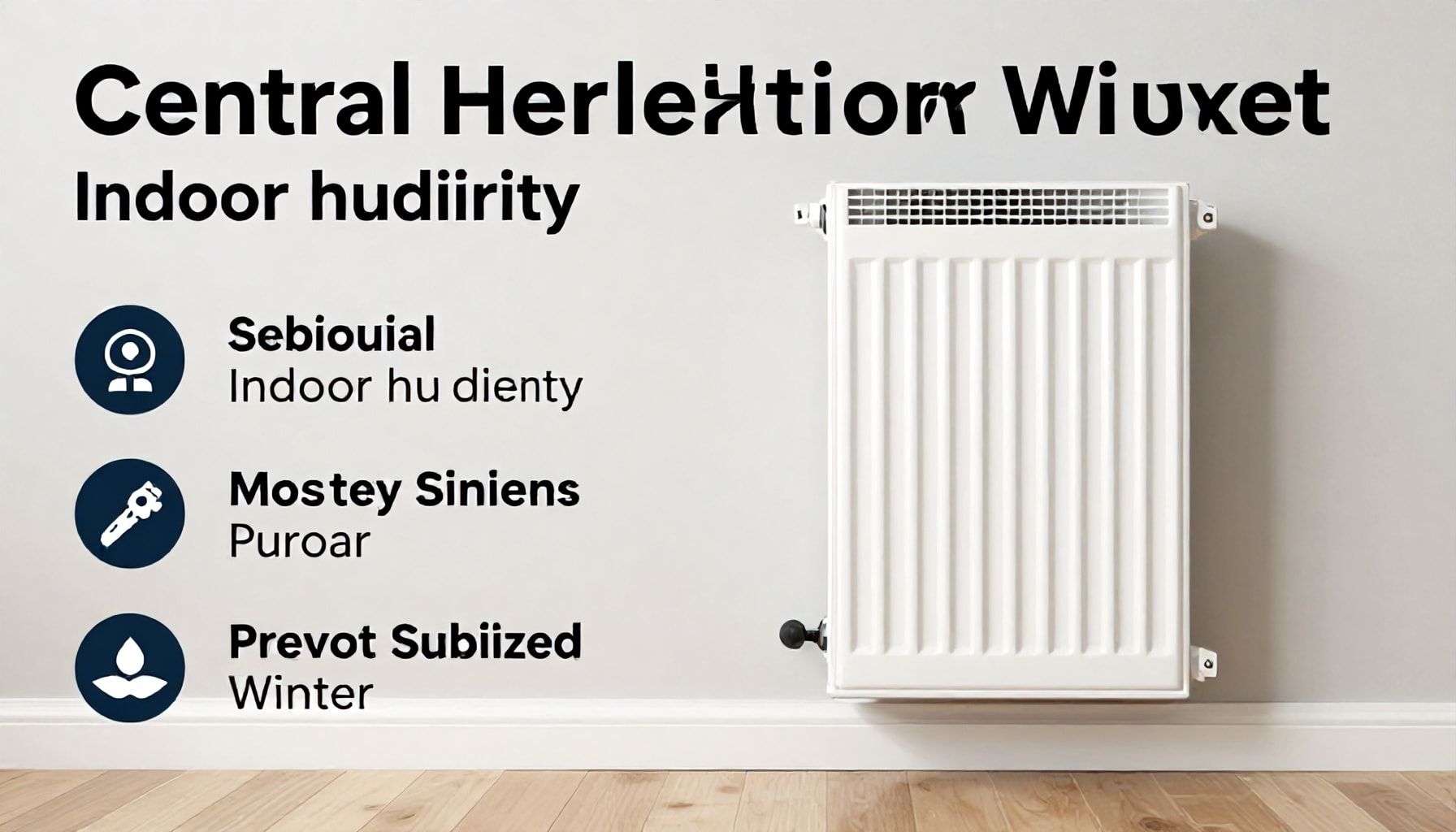 علاقة التدفئة المركزية وتراجع رطوبة الهواء