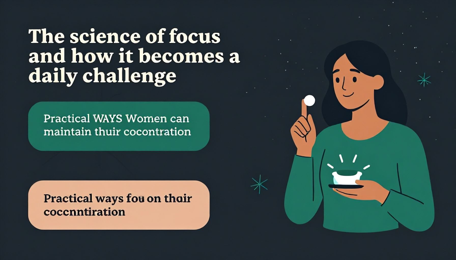 علم التركيز وكيف يتحول إلى تحدٍ يومي