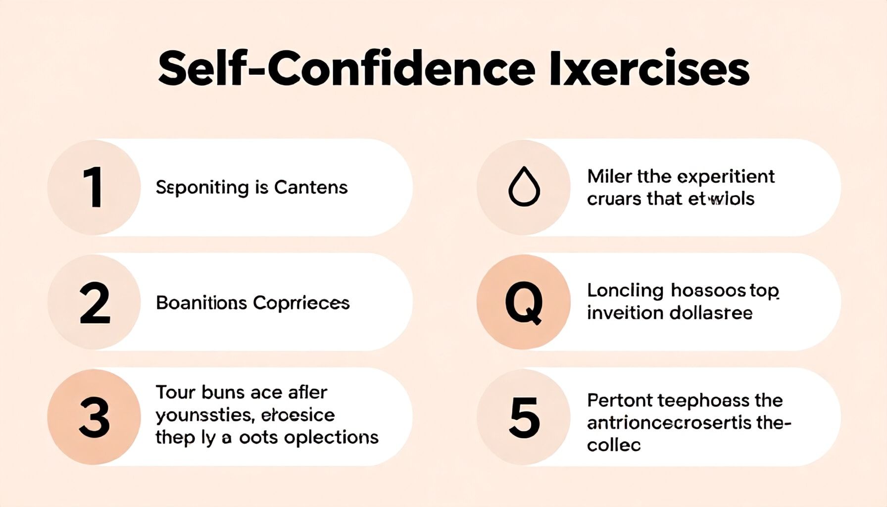 علم النفس وراء تمارين تعزيز الثقة بالنفس