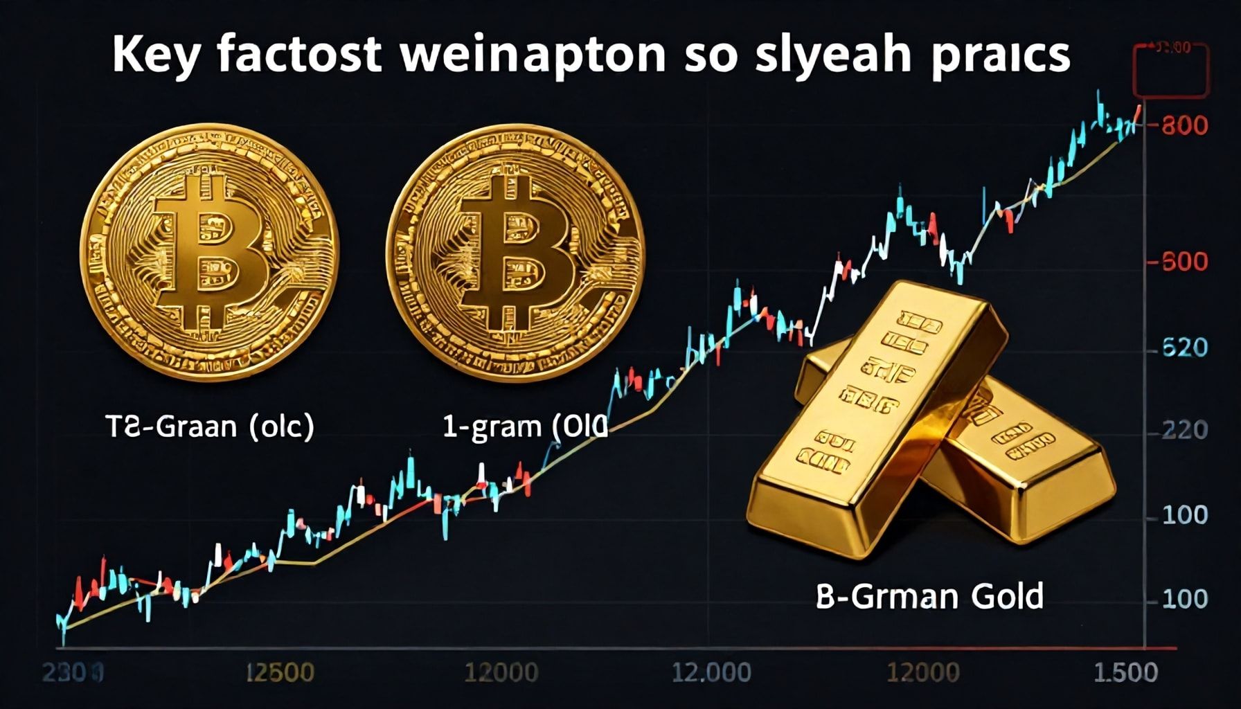 عوامل تحرك أسعار الذهب والبيتكوين وفق الخبراء