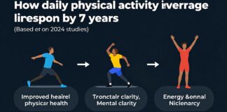 النشاط البدني يوميًا يرفع متوسط العمر 7 سنوات حسب دراسات 2024