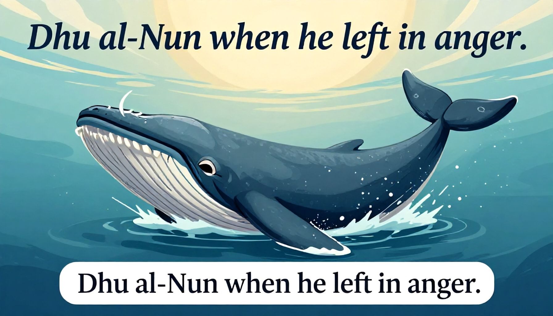 قصة يونس عليه السلام مع الحوت في القرآن والسنة