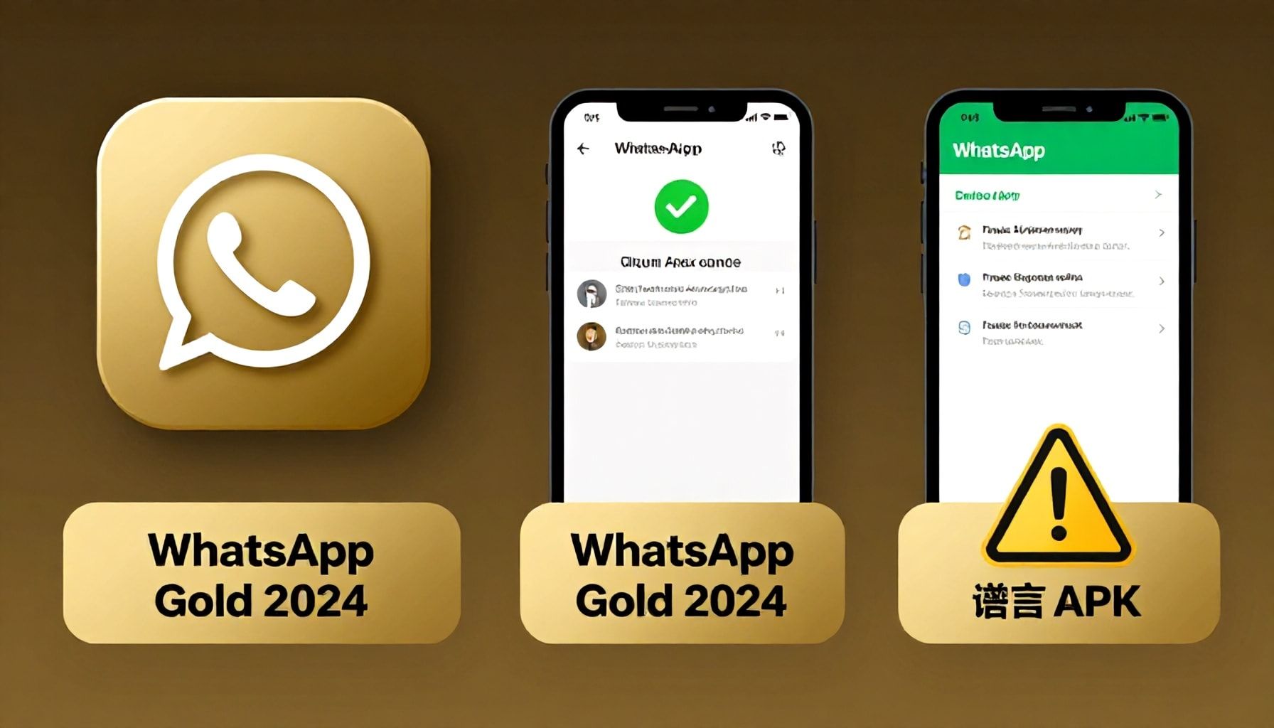 واتس أب الذهبي 2024: طريقة التحميل الآمنة من مصادر رسمية فقط