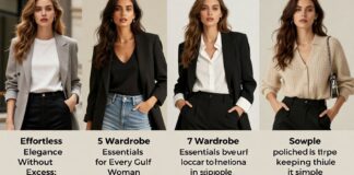 أناقة دون إسراف: 5 قطع أساسية في خزانة كل امرأة خليجية