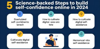 5 خطوات علمية لبناء ثقة بالنفس عبر الإنترنت في 2024