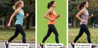 5 طرق علمية لمشي 10 آلاف خطوة يوميًا دون إرهاق