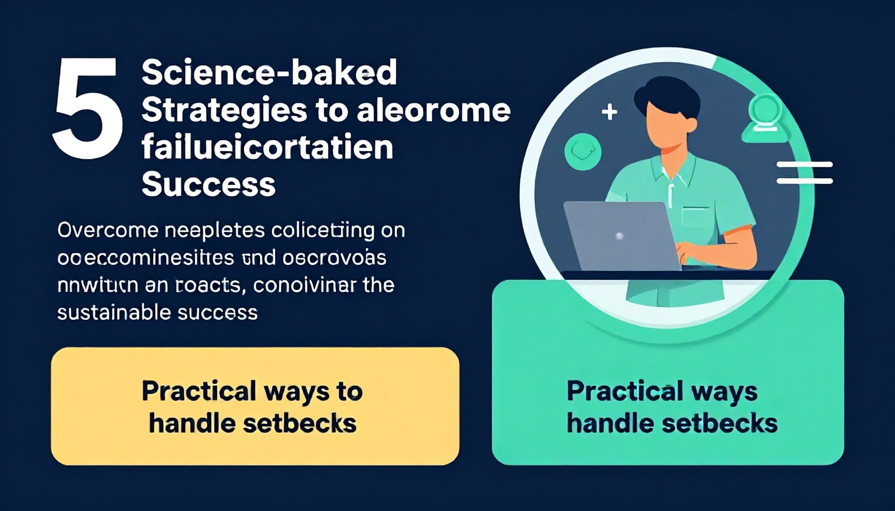 5 استراتيجيات علمية للتغلب على الفشل وتحقيق النجاح المستدام