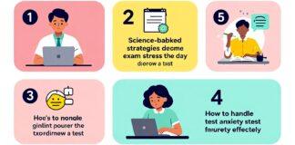 5 استراتيجيات علمية للتغلب على توتر الامتحانات قبل يوم الاختبار