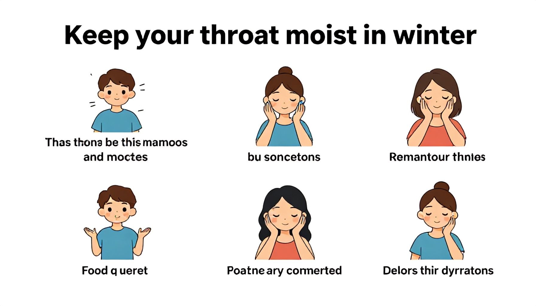 5 طرق فعالة للحفاظ على رطوبة الحلق في فصل الشتاء