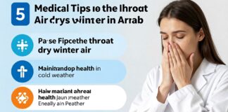5 نصائح طبية لحماية الحلق من جفاف الهواء في الشتاء العربي
