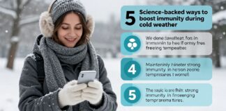 5 طرق علمية لتعزيز مناعتك عند انخفاض درجات الحرارة
