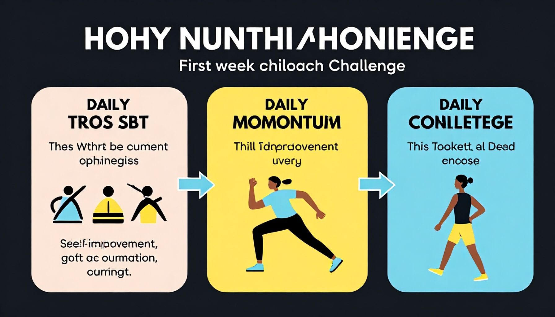 كيف تحافظين على الزخم بعد الأسبوع الأول من التحدي