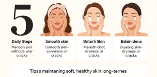 5 خطوات يومية لبشرة ناعمة دون جفاف أو تشققات