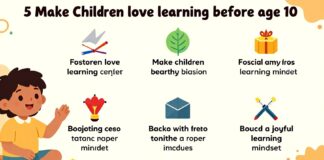 5 طرق علمية لتحبيب الأطفال في التعلم قبل سن العاشرة