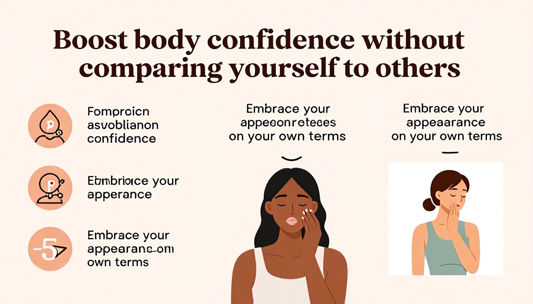 5 طرق علمية لتعزيز ثقتك بجسمك دون مقارنة بأحد