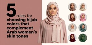 اختيار ألوان الحجاب: 5 قواعد تناسب بشرة المرأة العربية