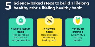 5 خطوات علمية لبناء عادة صحية تدوم مدى الحياة