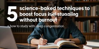 5 تقنيات علمية لزيادة التركيز أثناء الدراسة دون إرهاق
