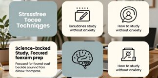 5 طرق علمية للدراسة بتركيز دون توتر قبل الامتحانات