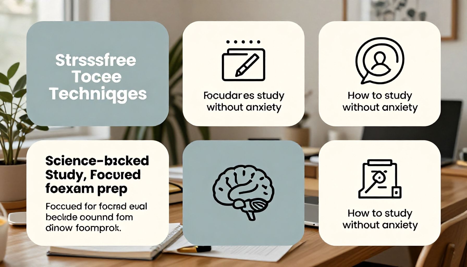 5 طرق علمية للدراسة بتركيز دون توتر قبل الامتحانات