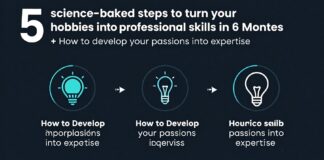 5 خطوات علمية لتحويل هواياتك إلى مهارات احترافية خلال 6 أشهر