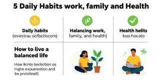 5 عادات يومية لتوازن الحياة بين العمل والعائلة والصحة