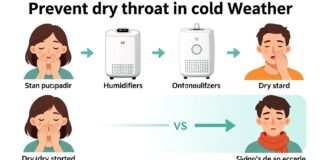 5 طرق فعالة لتجنب جفاف الحلق عند انخفاض درجات الحرارة