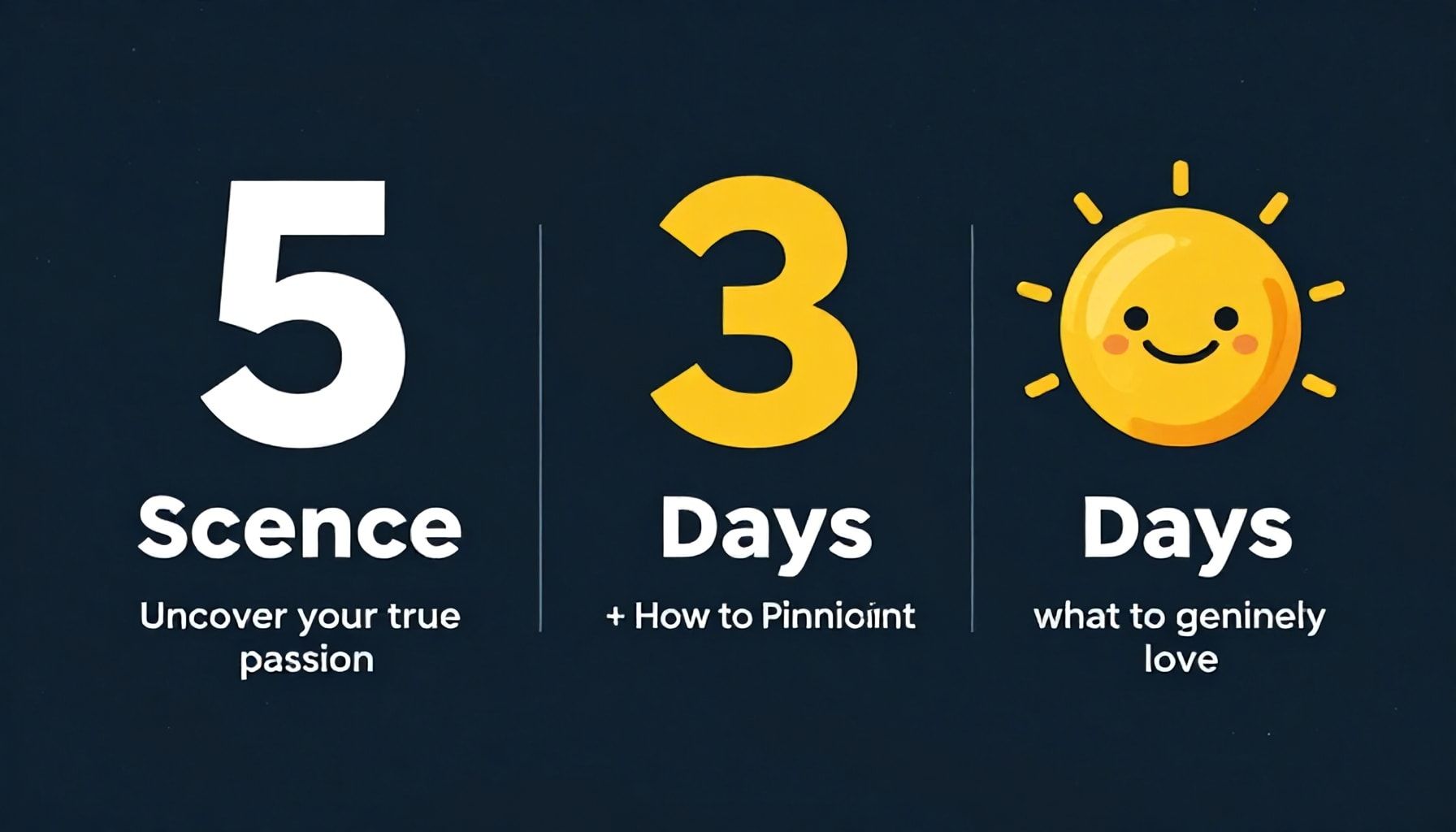 5 خطوات علمية لاكتشاف شغفك الحقيقي في 3 أيام