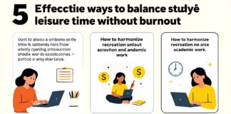 5 طرق فعالة لإدارة وقت الدراسة والترفيه دون إرهاق