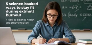 5 طرق علمية للحفاظ على لياقتك خلال فترة الامتحانات دون إرهاق