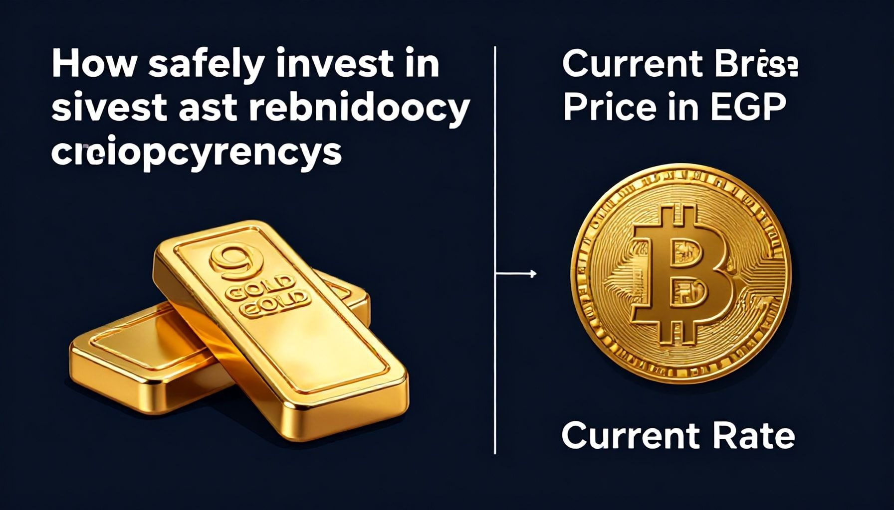 كيفية الاستثمار في الذهب والعملات الرقمية بأمان
