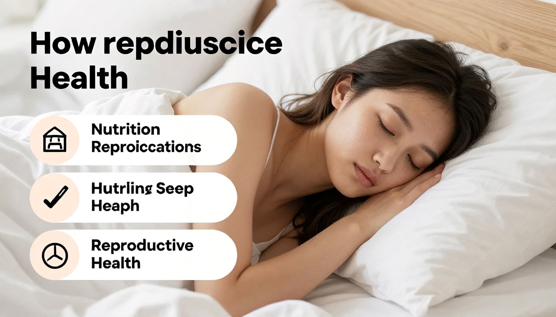 كيفية تؤثر التغذية والنوم في صحة الجهاز التناسلي