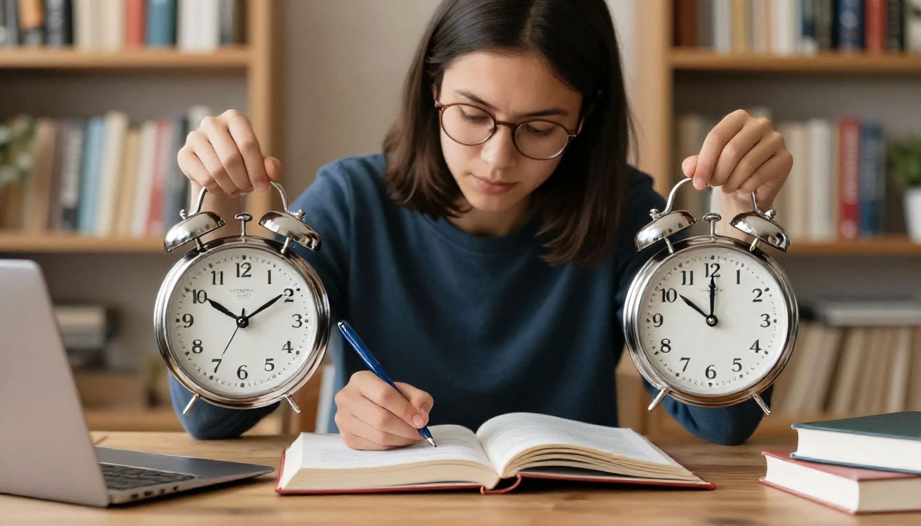 كيفية تنظيم الوقت بين المواد الصعبة والسهلة