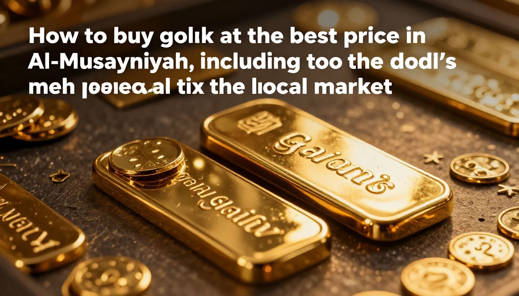 كيفية شراء الذهب بأفضل سعر في المصنعية