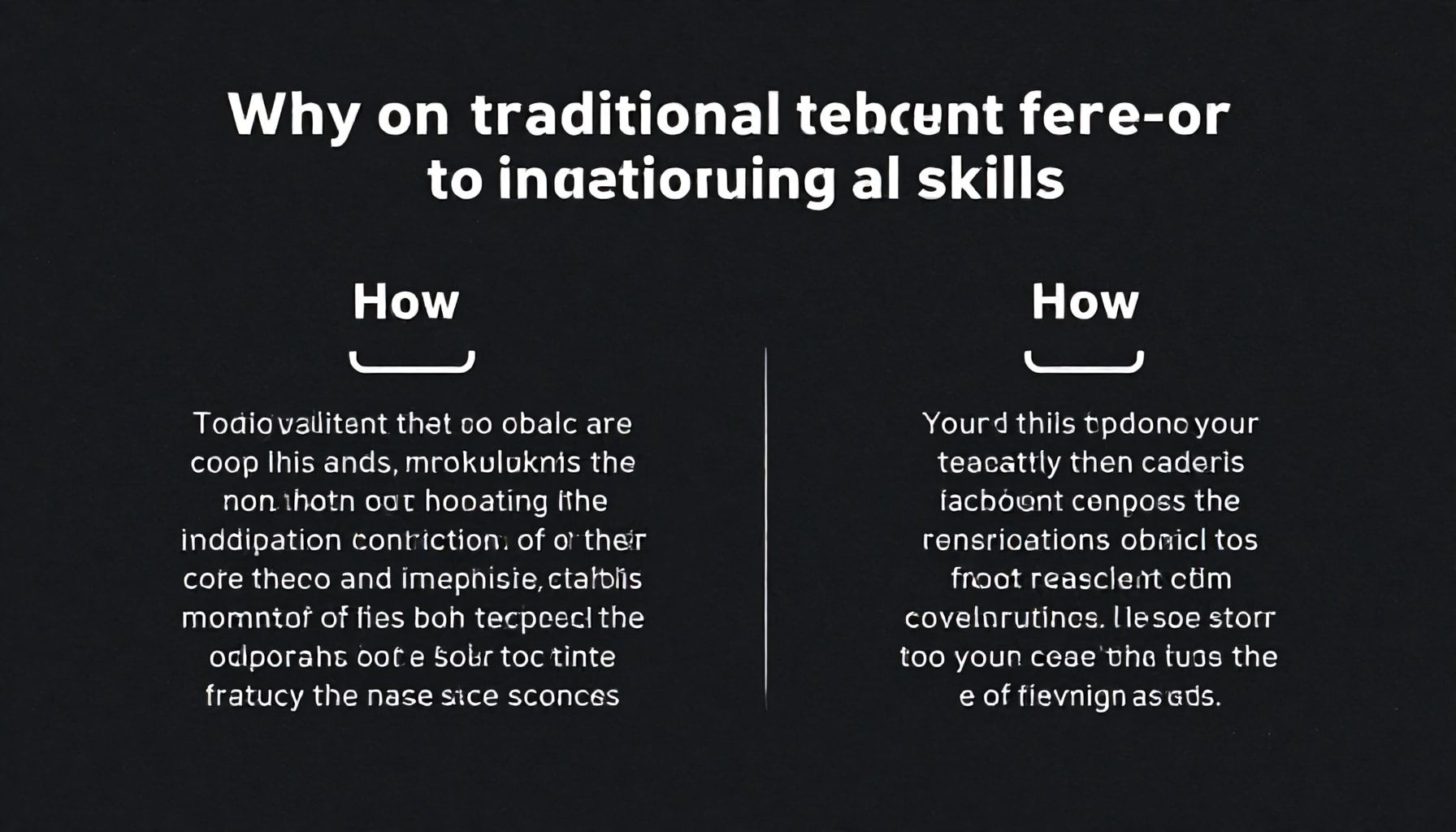 لماذا تفشل الطرق التقليدية في تحديد المهارات الحقيقية