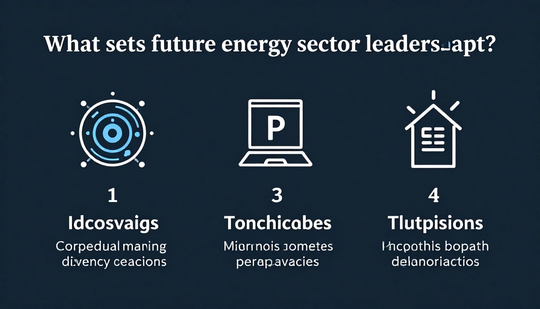 ما الذي يميز قادة المستقبل في قطاع الطاقة؟