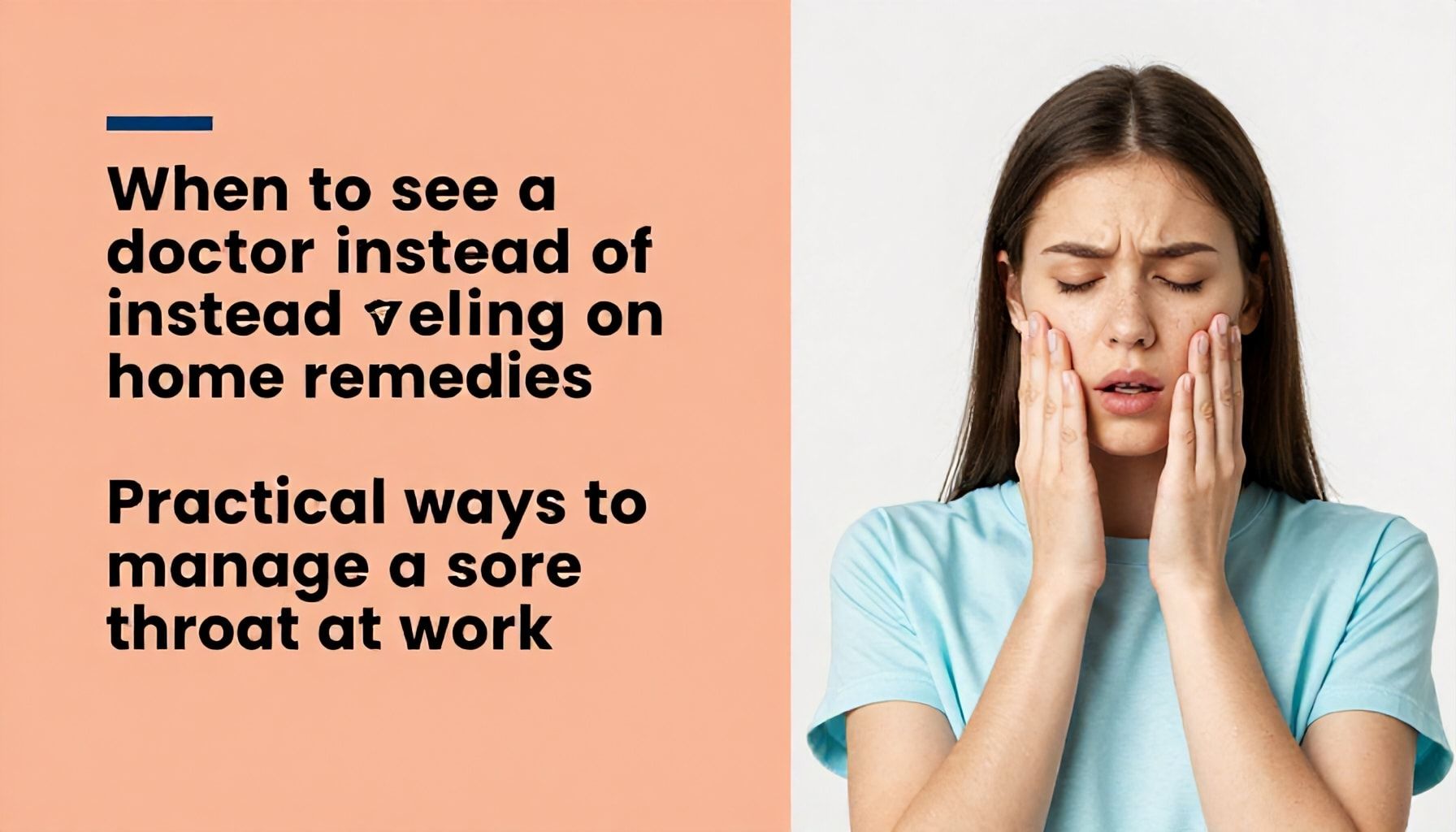 متى يجب زيارة الطبيب بدلاً من العلاجات المنزلية