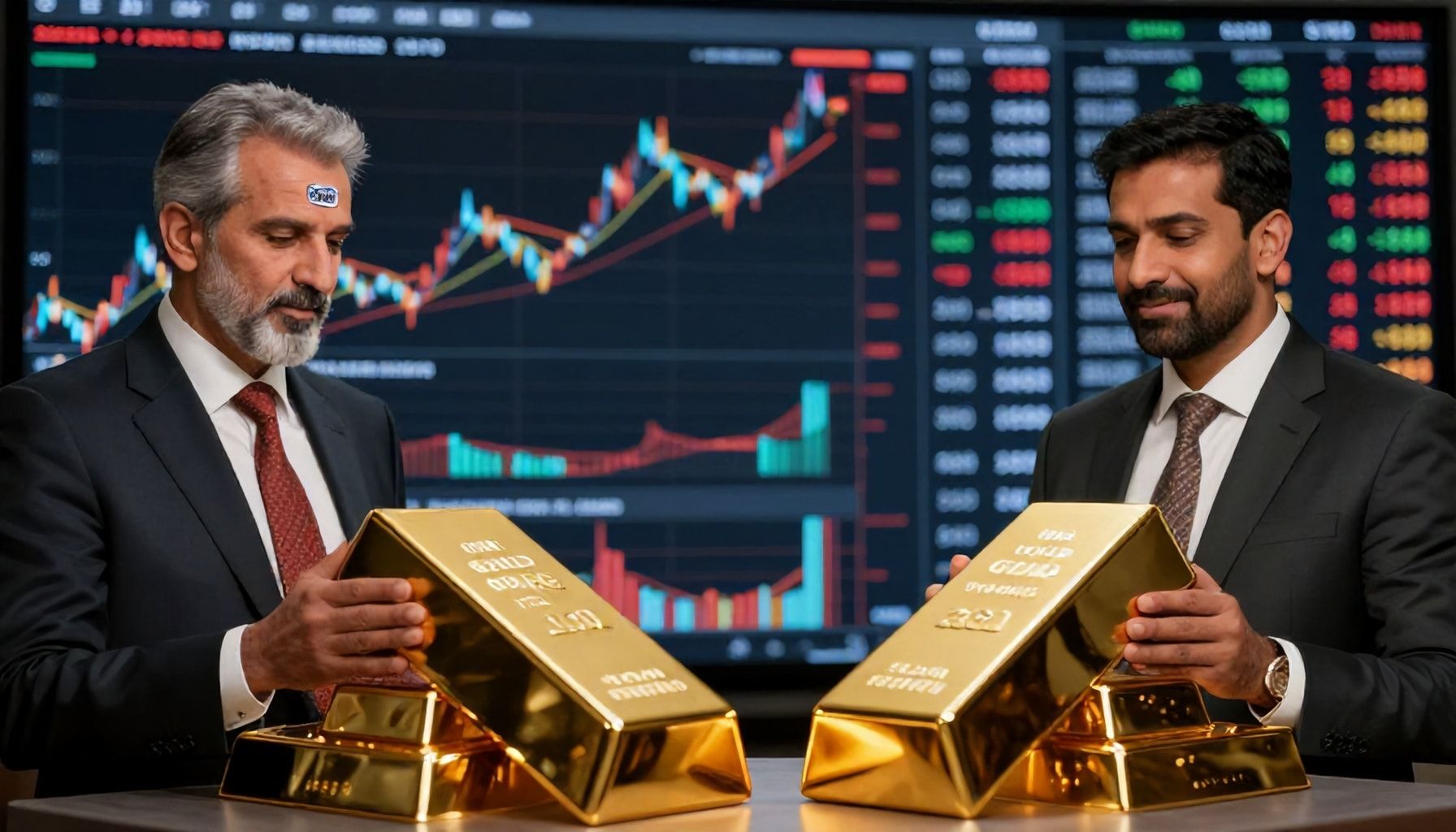 مستثمرون خليجيون يتجهون نحو الذهب أم الأسهم؟