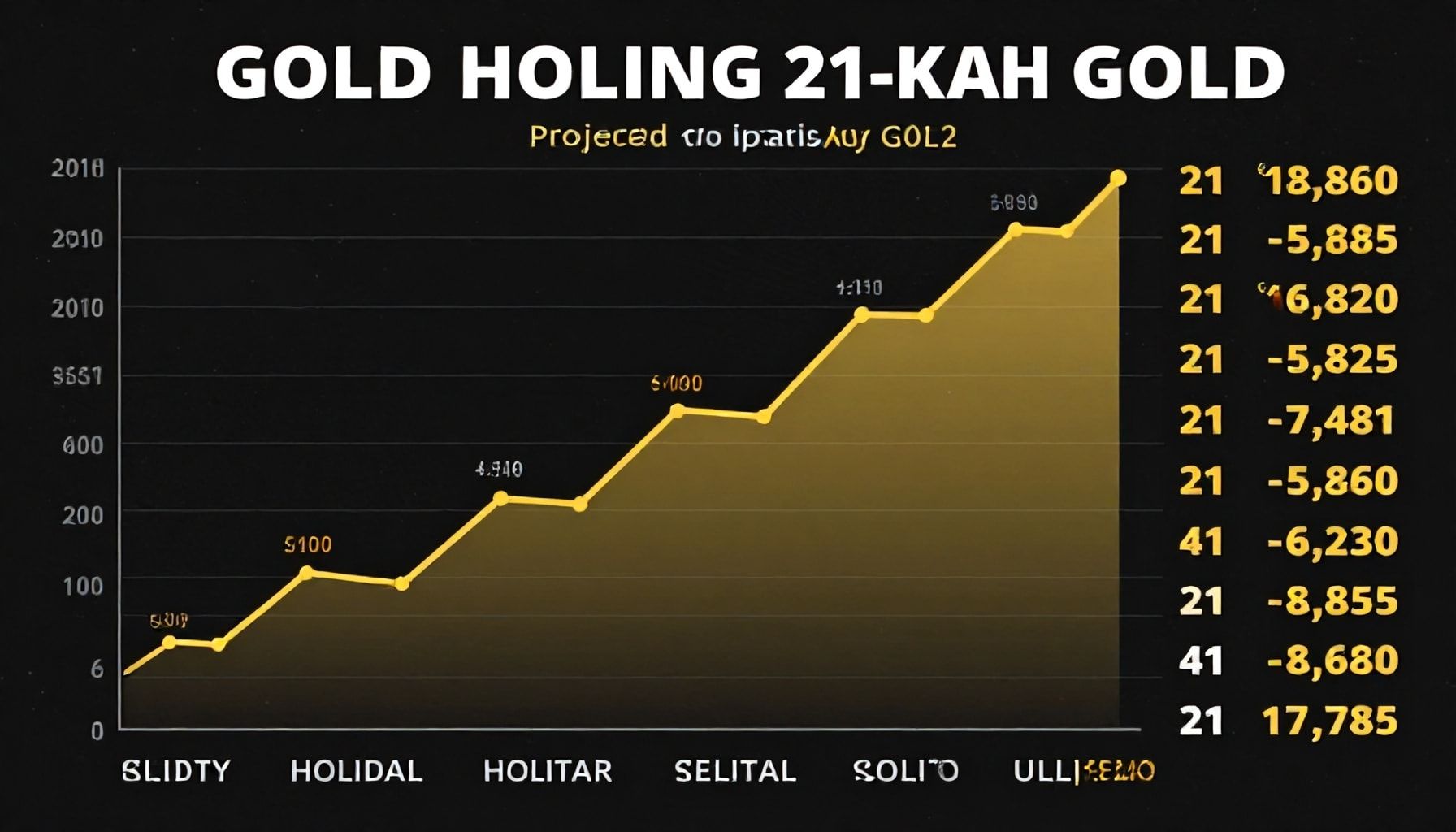 مستقبل أسعار الذهب مع اقتراب موسم الأعياد والاحتفالات