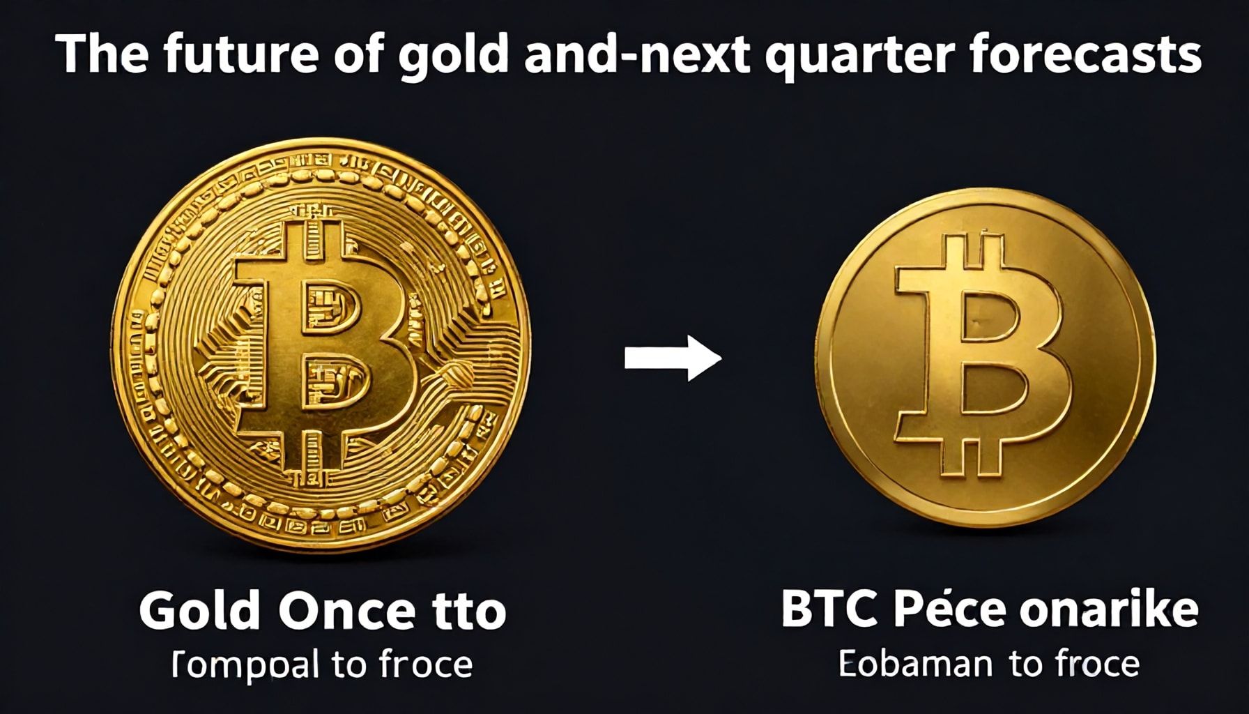 مستقبل الذهب والبتكوين: توقعات الفصل المقبل