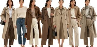 أزياء الطبقات تسيطر على موضة الربيع 2025 بألوان محايدة و7 قطع أساسية