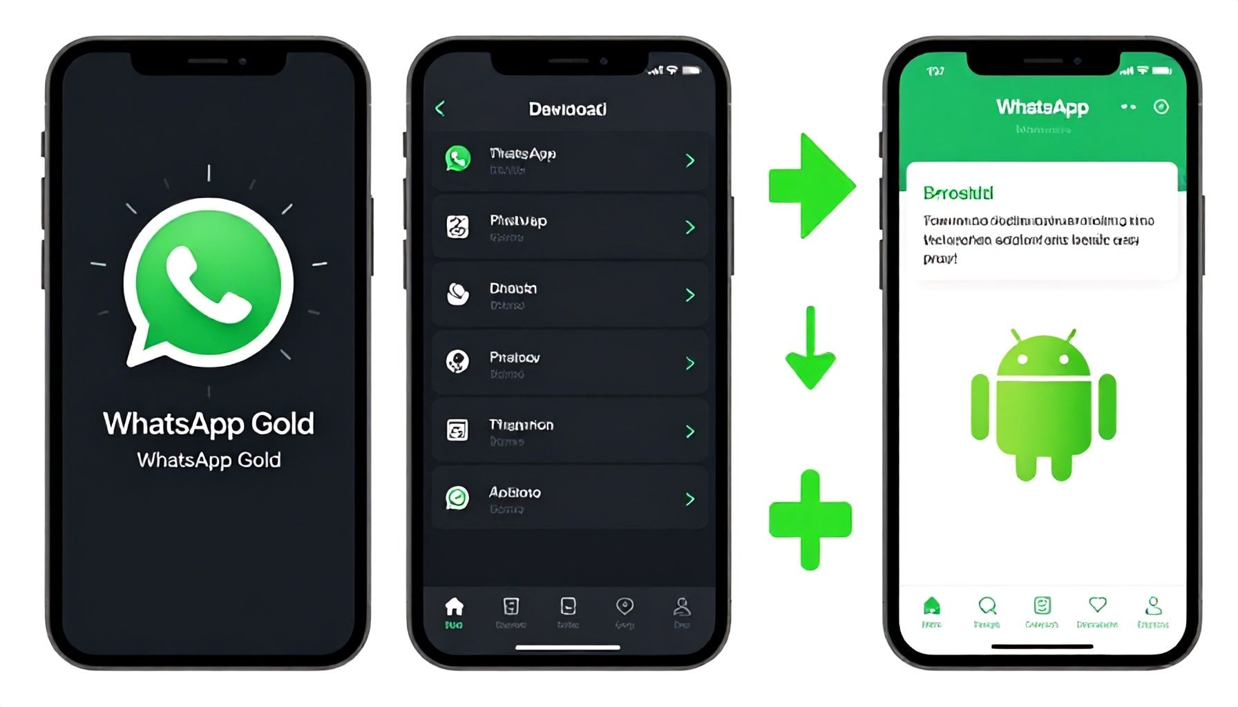 واتس أب الذهبي وما يميزه عن النسخة الرسمية