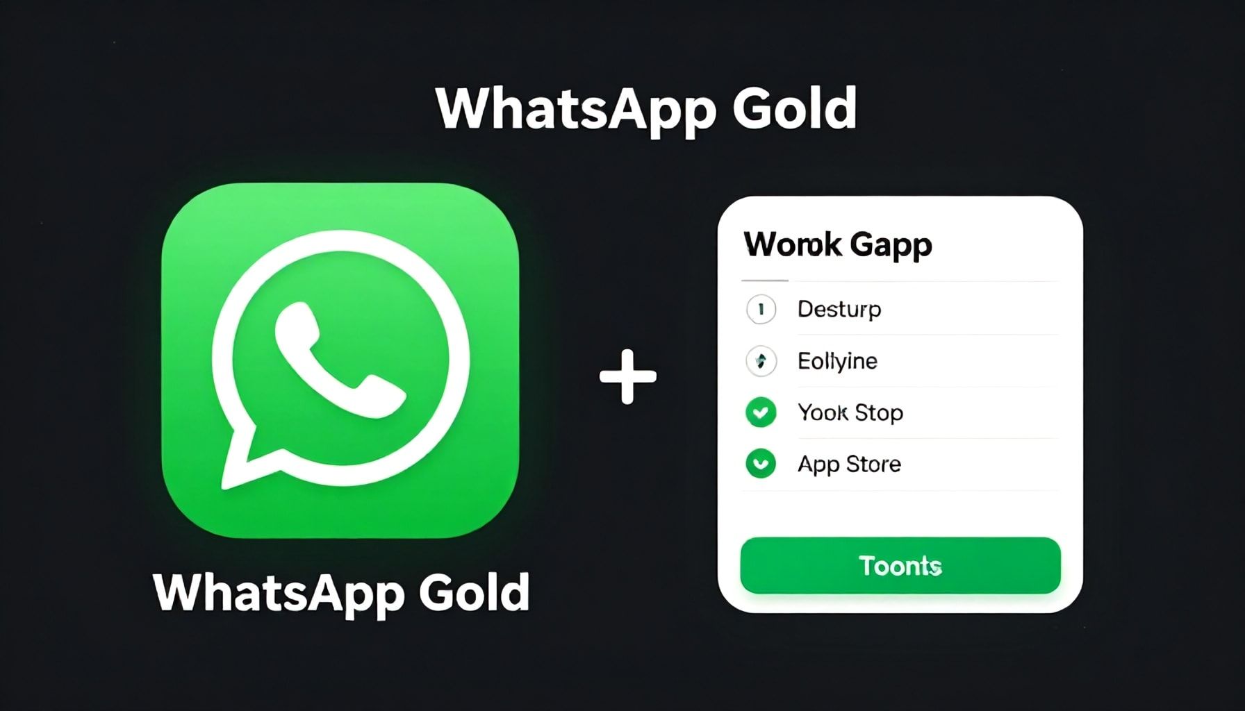 واتس أب الذهبي وميزاته غير الرسمية خارج المتجر