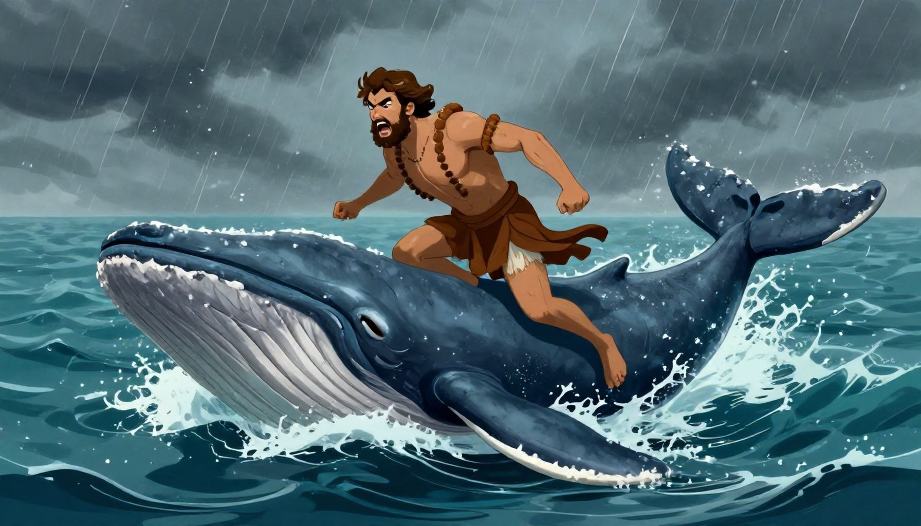 ذو النون يغادر مغاضبًا بعد 40 يومًا في البحر مع الحوت