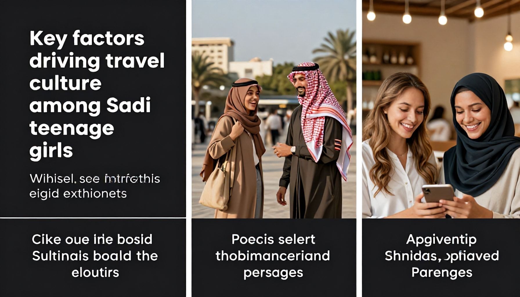 ٣ عوامل تسهم في انتشار ثقافة السفر بين المراهقات السعوديات