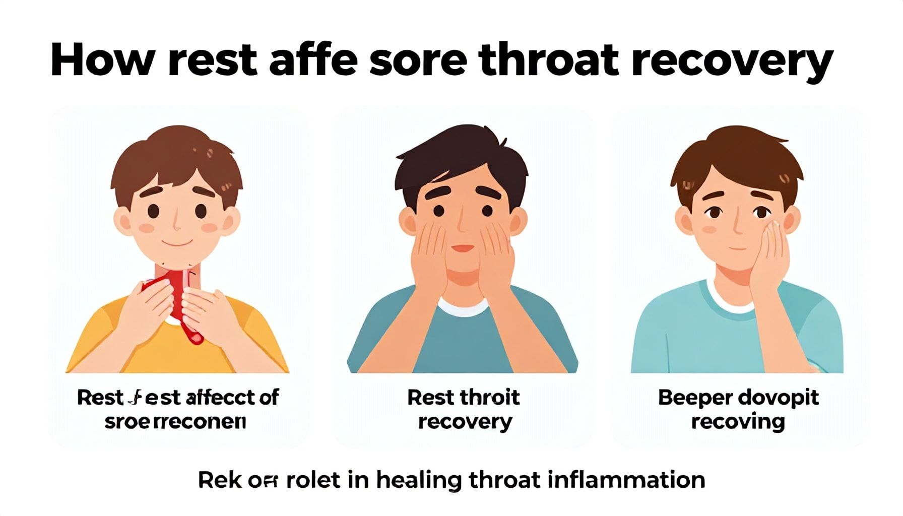 3 عوامل بيولوجية تفسر تأثير الراحة على التهاب الحلق