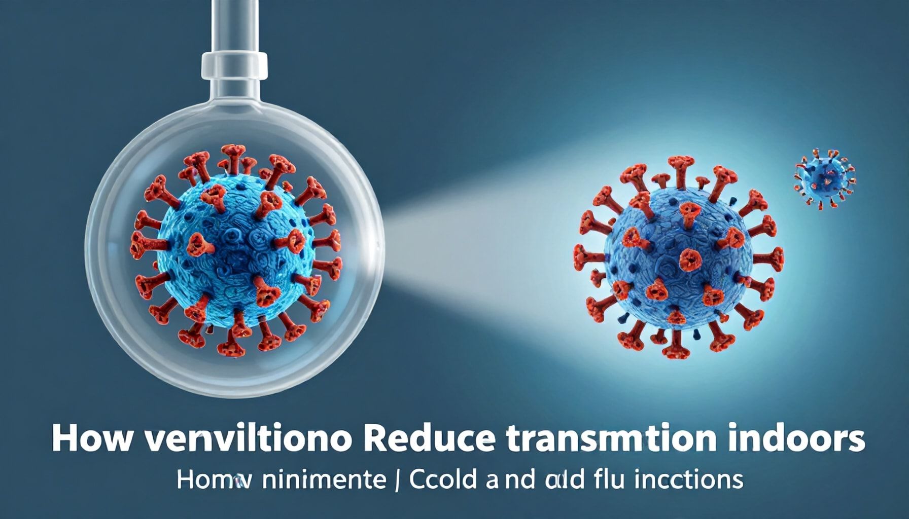 آلية عمل التهوية في تقليل انتشار الفيروسات داخل المنزل