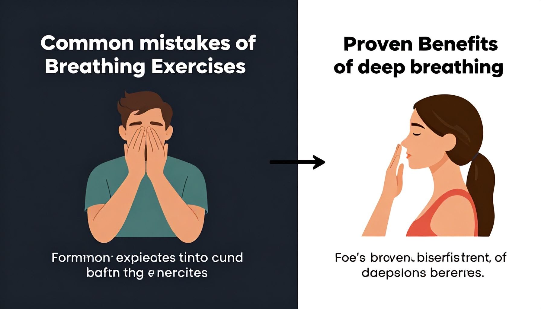 أخطاء شائعة تقضي على فوائد التمارين التنفسية