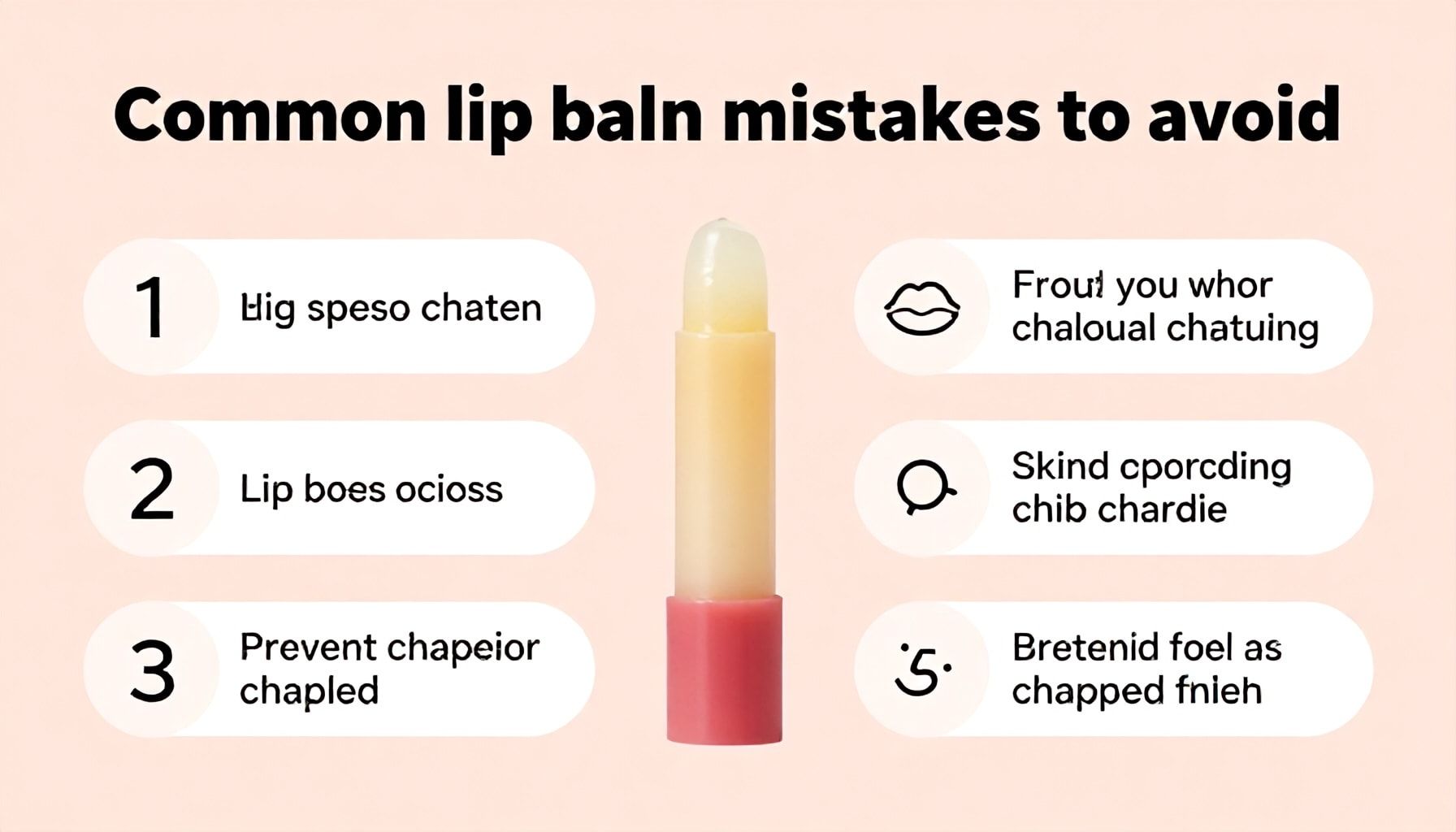 أخطاء شائعة عند استخدام مرطبات الشفاه تجنبها