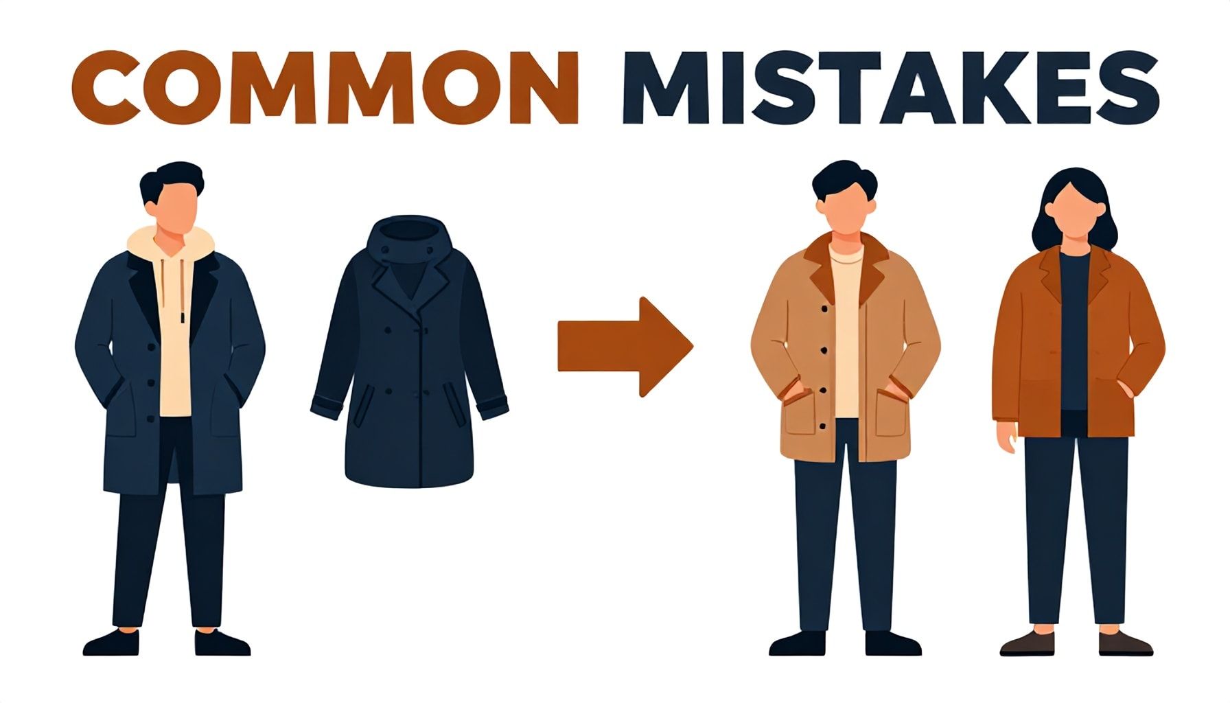 أخطاء شائعة في اختيار الملابس الشتوية